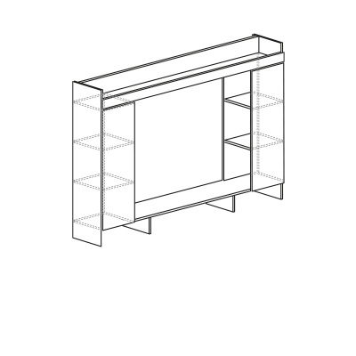 Шкаф многоцелевой Урбан №927